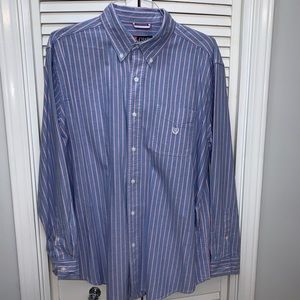 Men’s Chaps Striped button down Shirt